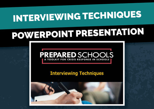 Interviewing Techniques (PowerPoint Presentation)