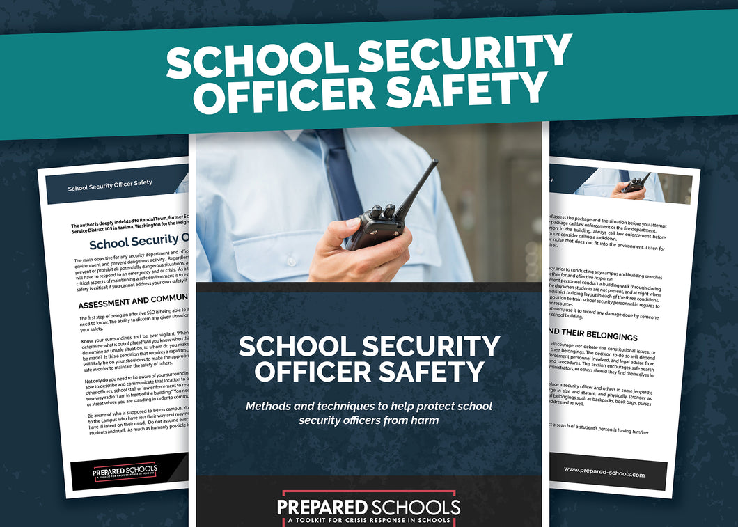 School Security Officer Safety
